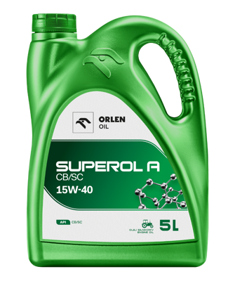 packshot ORLEN OIL SUPEROL A CB/SC 15W-40