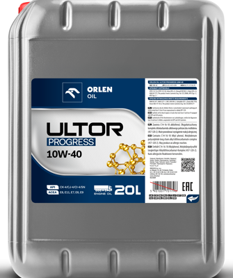 packshot ORLEN OIL ULTOR PROGRESS 10W-40